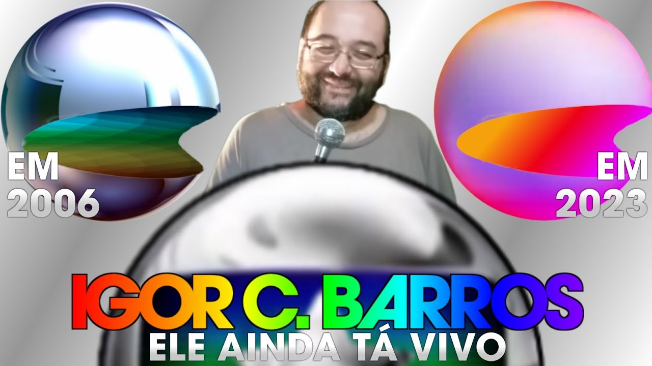 Igor C. Barros em 2006 e depois em 2022/23
