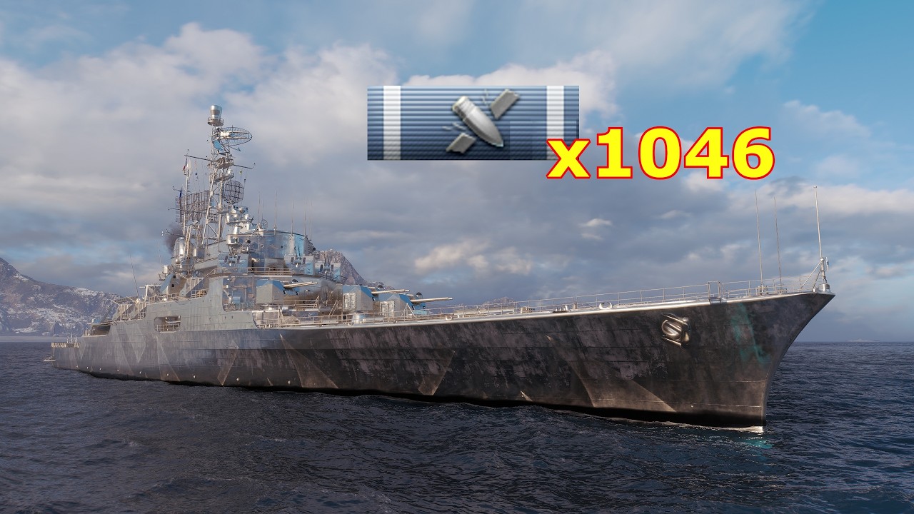 Colbert : 1048 Target Hits - World of WarShips.