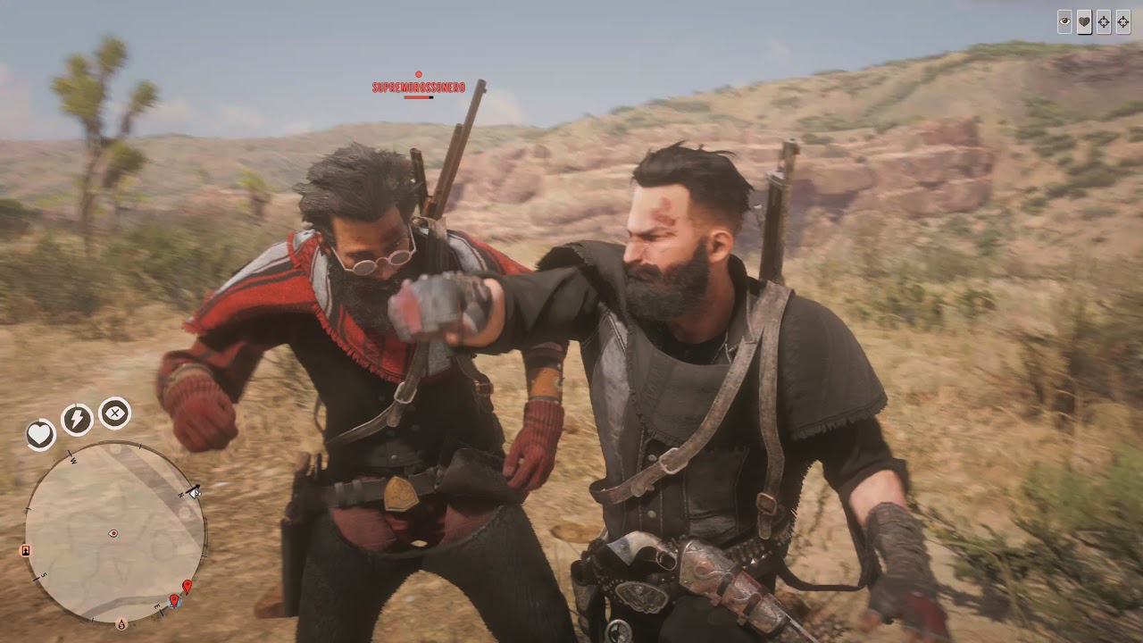 RDR2 online - Fist fights