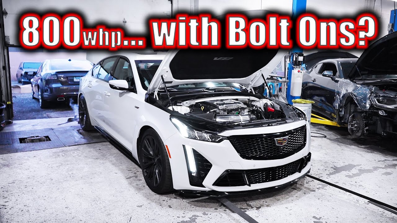 Cadillac CT5-V Blackwing 800whp with Simple Mods...
