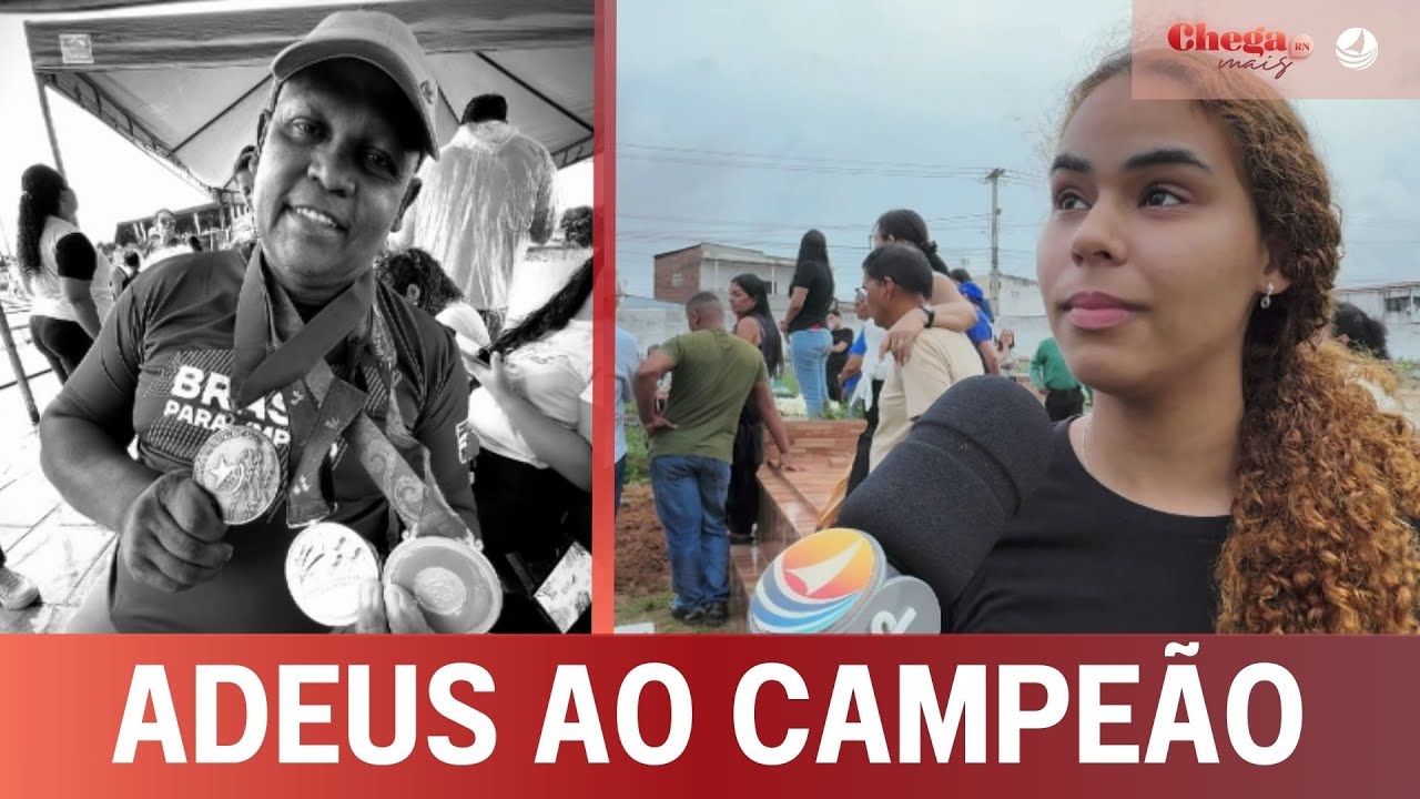 Dono de nove medalhas, família e amigos se despedem de Adriano Lima, campeão paralímpico