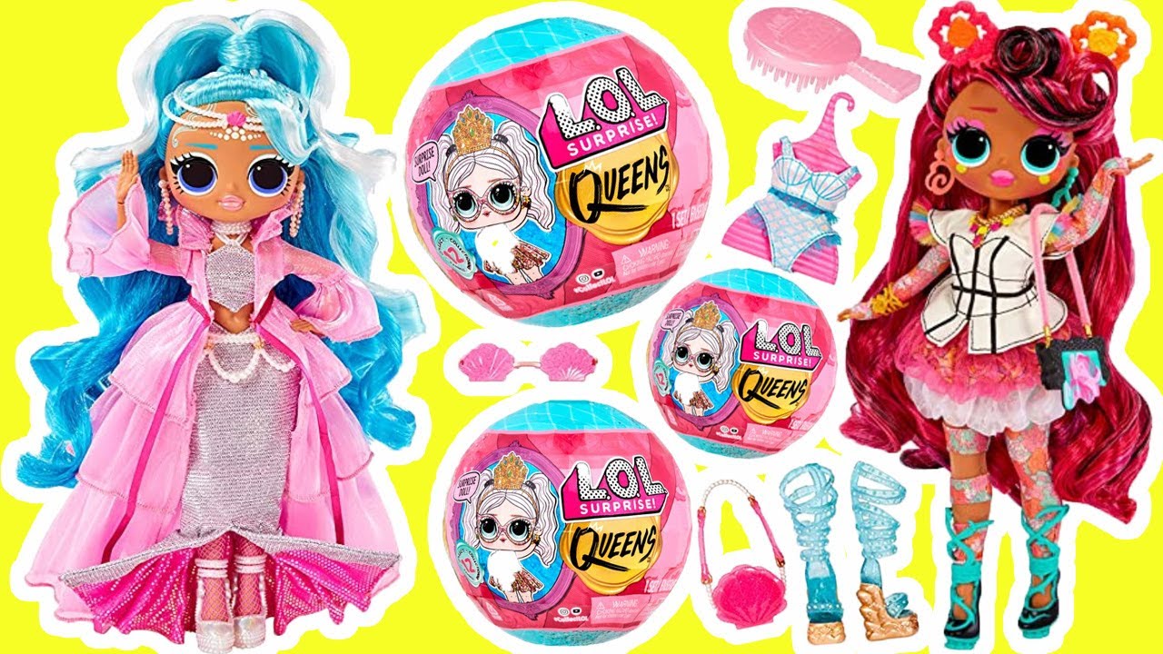 LOL Surprise OMG Queens Pick Surprise Sister Queen Dolls with Splash