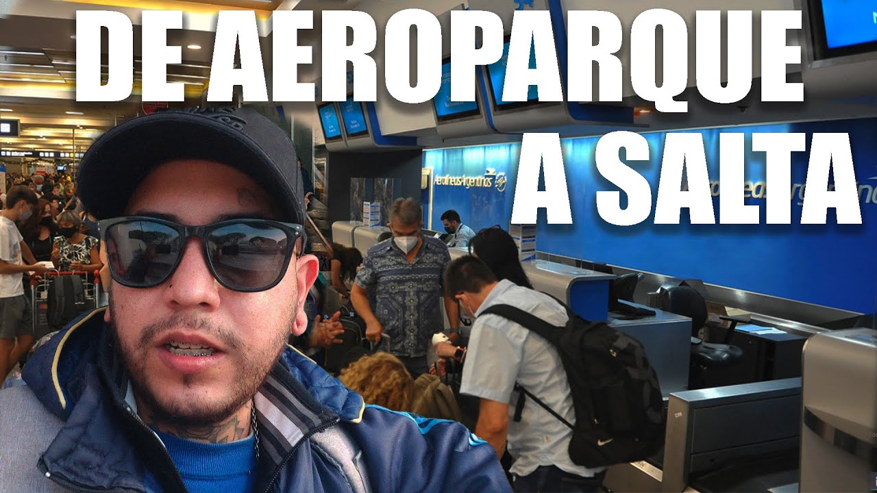 Nos vamos en AVION desde AEROPARQUE  a SALTA!  ✈️⛰️🌵
