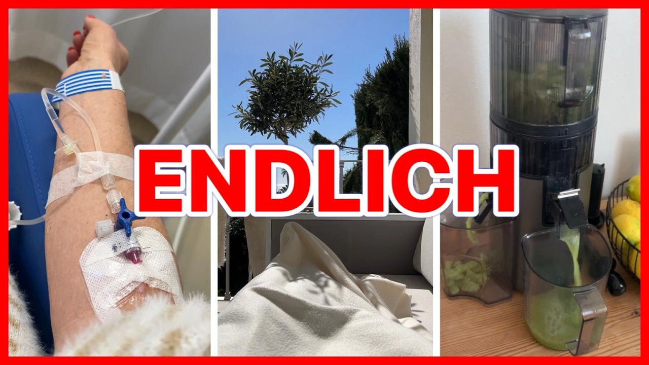 Ich bekomme meine Vitamin C Infusion, Besuch bei Freunden 🥰 & ehrlicher Realtalk (inkl. Hurom Code)