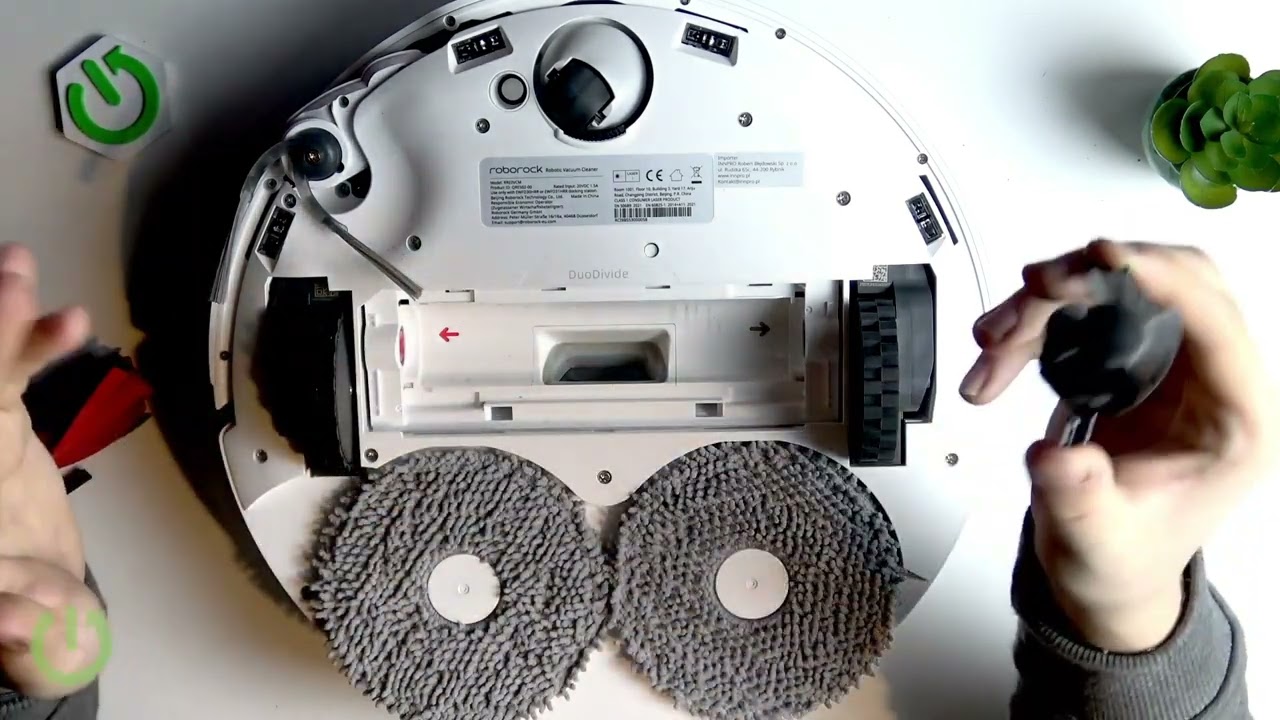 ROBOROCK Qrevo Edge - メインブラシの詰まりを直す方法