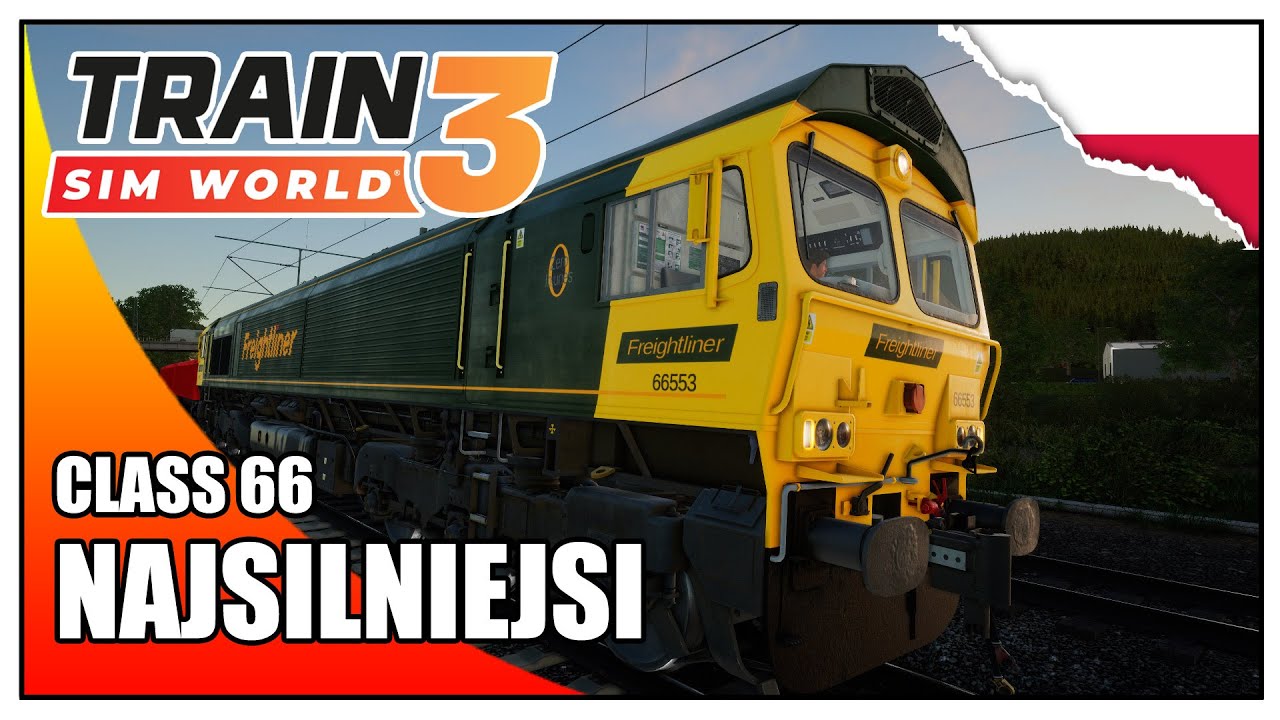 Najsilniejsi | Class 66 Freightliner | Creator Club  | Train Sim World 3 po polsku