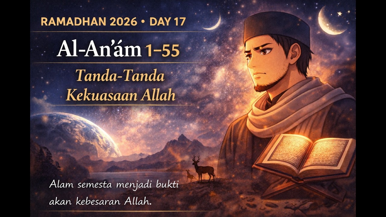 Ramadhan 2026 – Day 17 | Al-An'am 1–55 | Tanda-Tanda Kekuasaan Allah