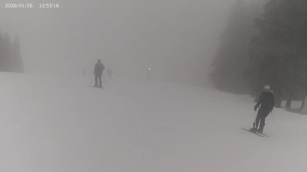 SKI Rokytnice - slope 1 to slope 3 and then route to Horni Domky lift