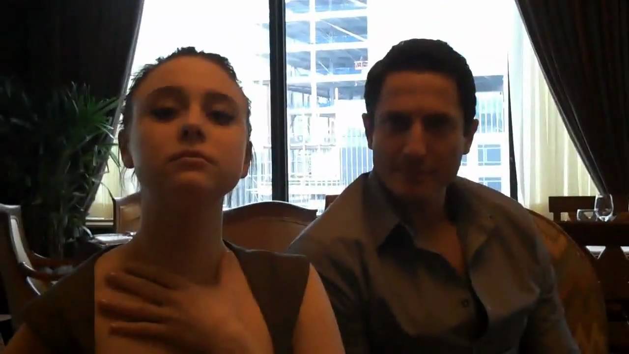 Sasha and Alessandra from 'Caprica' speak