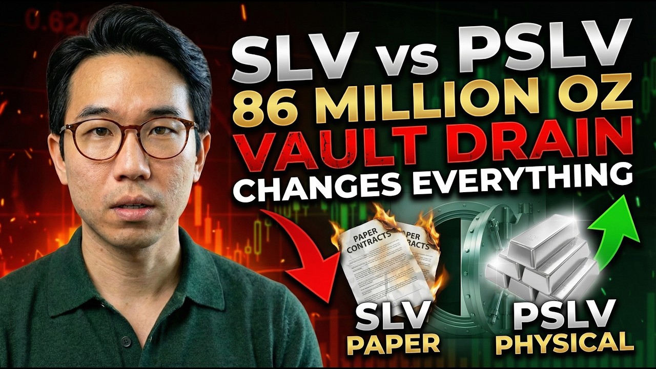 IF YOU HOLD SLV OR PSLV: The 86 Million Ounce Vault Drain Changes Everything | John AG