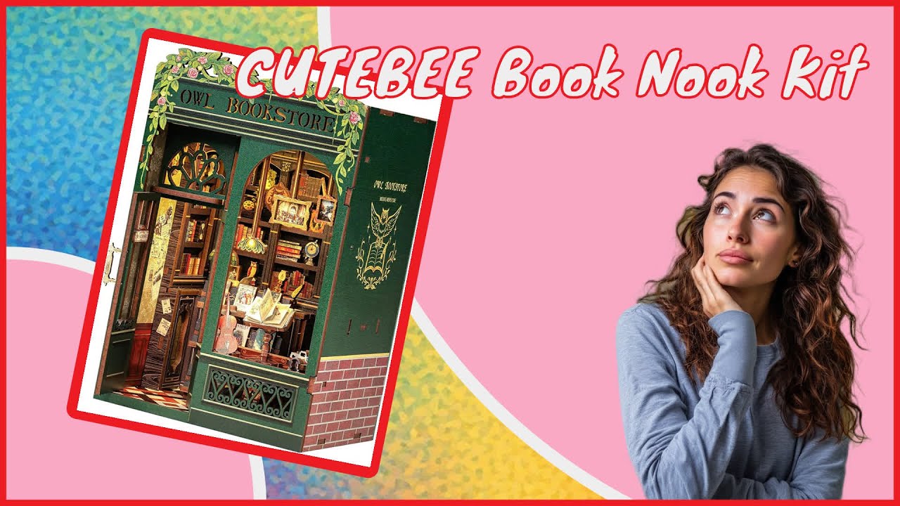 CUTEBEE Book Nook Kit review
