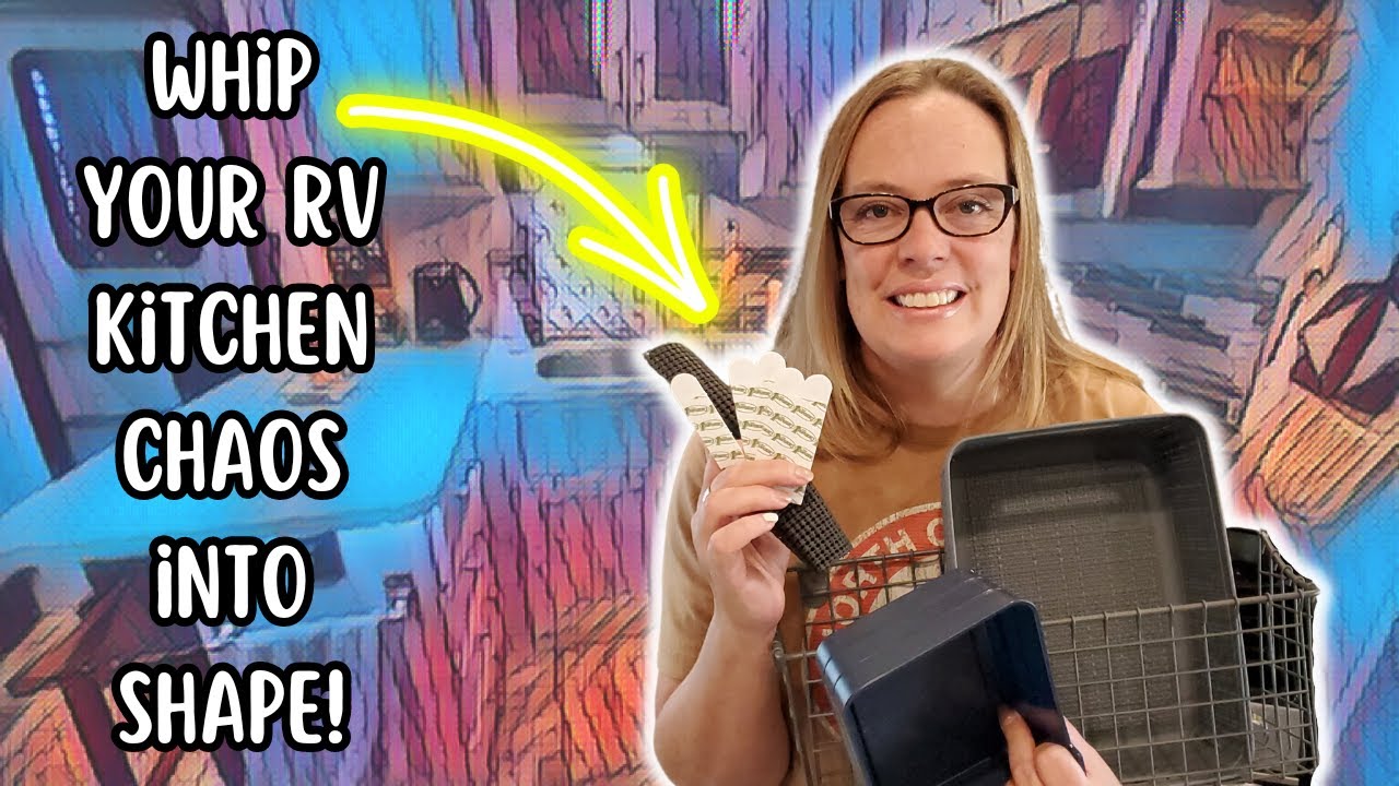 10 RV Kitchen Organization Must Haves!
