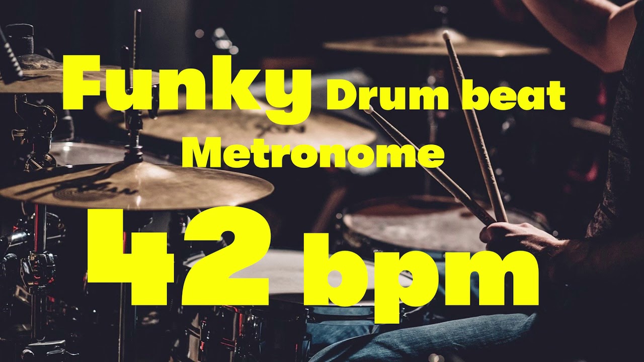 42 bpm funky drum beat metronome 01