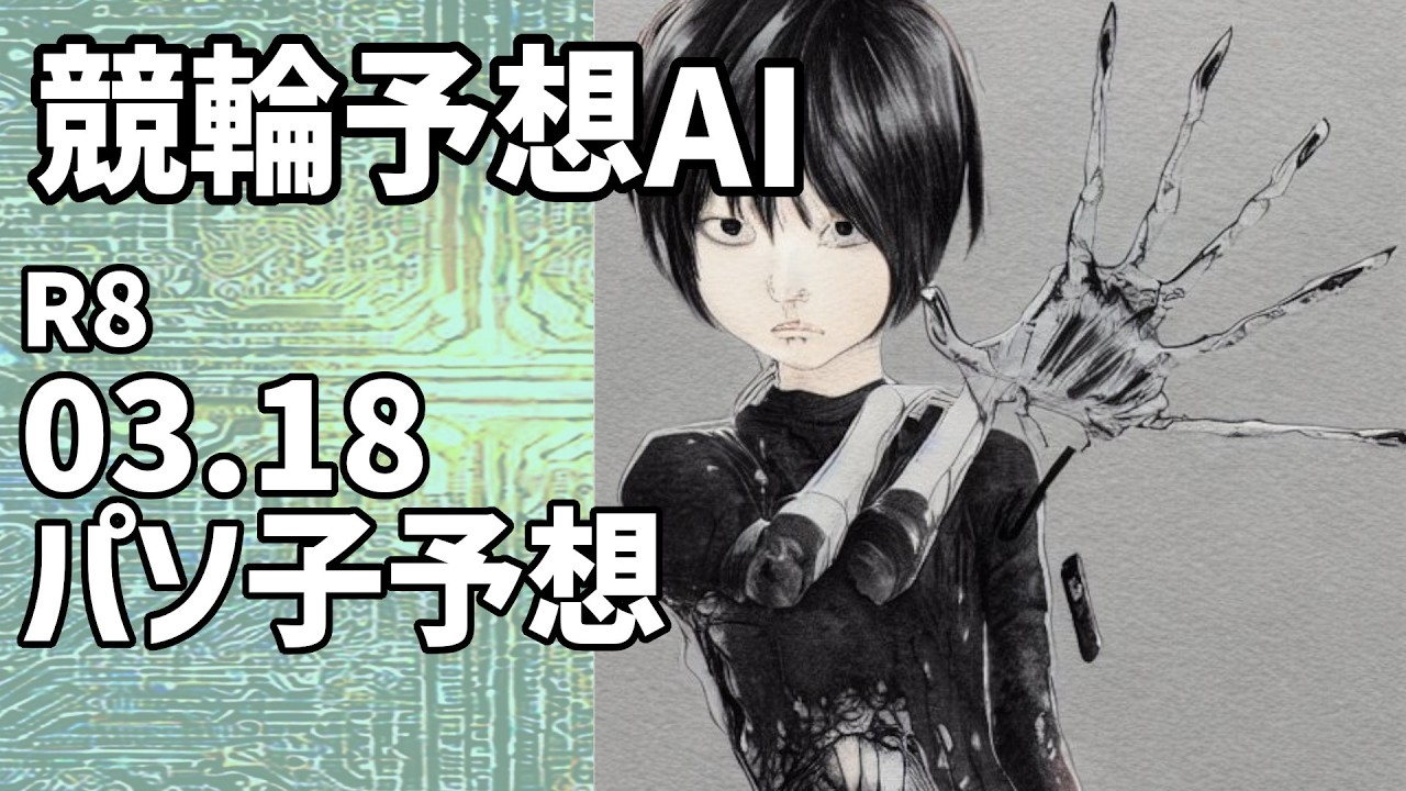 【競輪予想ＡＩ】2026.03.18【パソ子予想】