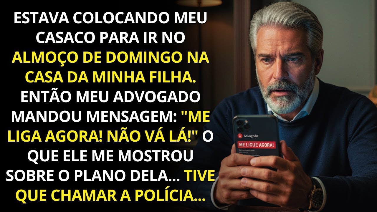 Meu advogado mandou: “ME LIGUE AGORA!”, então revelou o plano da minha filha para tomar tudo de mim.