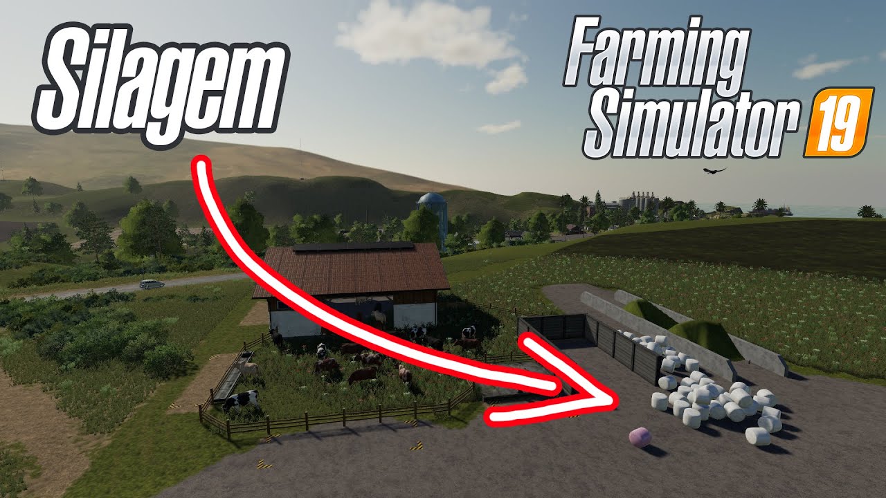 Como fazer silagem de milho ou capim para as vacas no Farming Simulator 19