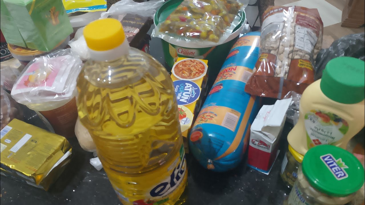 بعض مشتريات شهر رمضان المبارك 👍تعيدوه بالصحة والعافية 👍🇩🇿