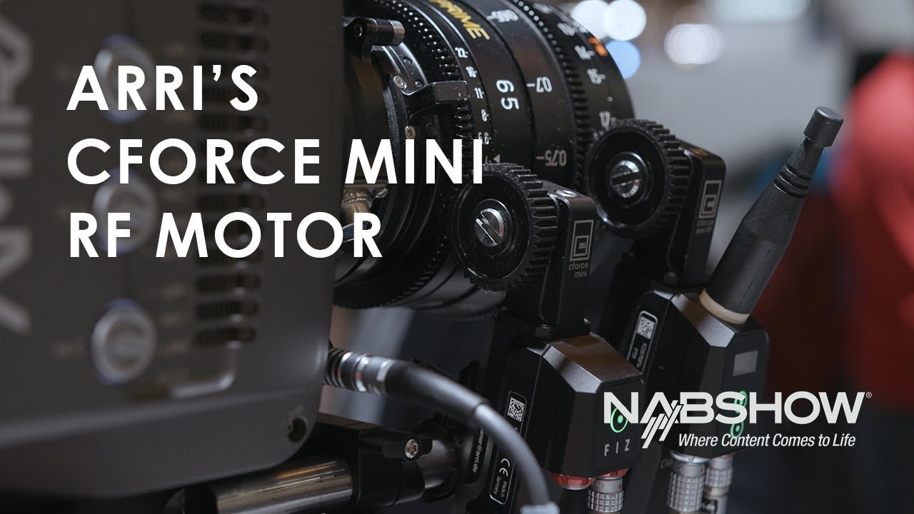 A detailed look at Arri's cforce mini RF motor  | NAB 2018