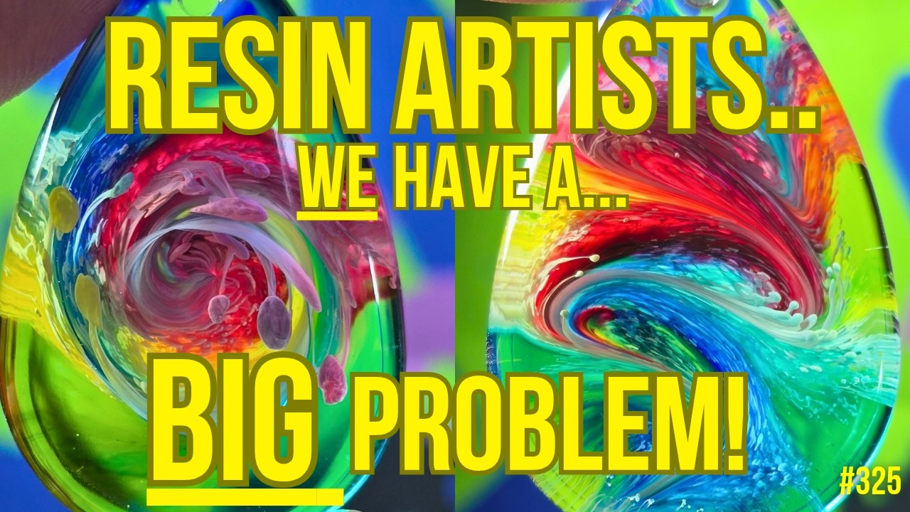 325. Is Resin Art DYING OUT? What's Going WRONG?! - We Test New Alcohol Inks!