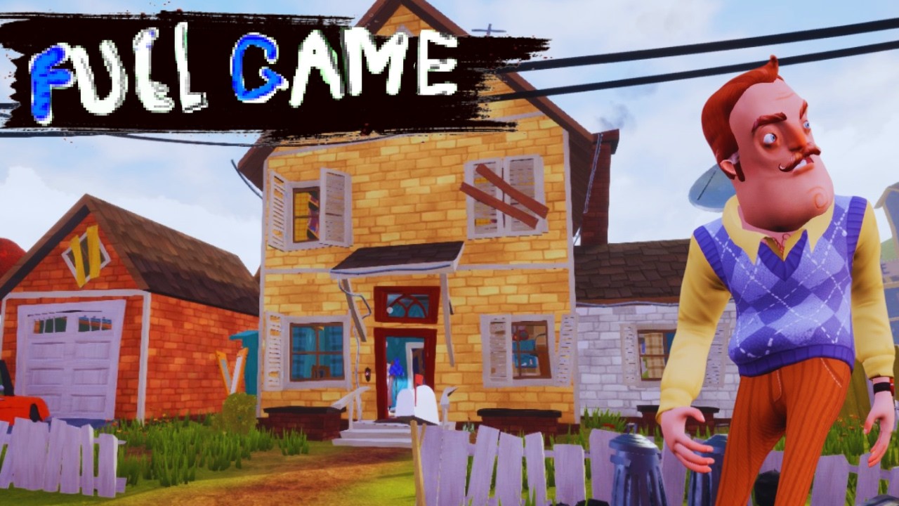 Hello Basic House Reborn Stage 2 - Taking The Biscuit full game walkthrough