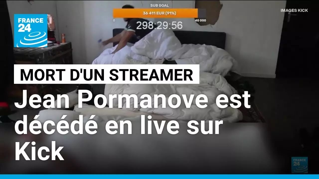 Enqu&ecirc;te apr&egrave;s la mort en direct d'un streamer, vedette de vid&eacute;os de s&eacute;vices &bull; FRANCE 24