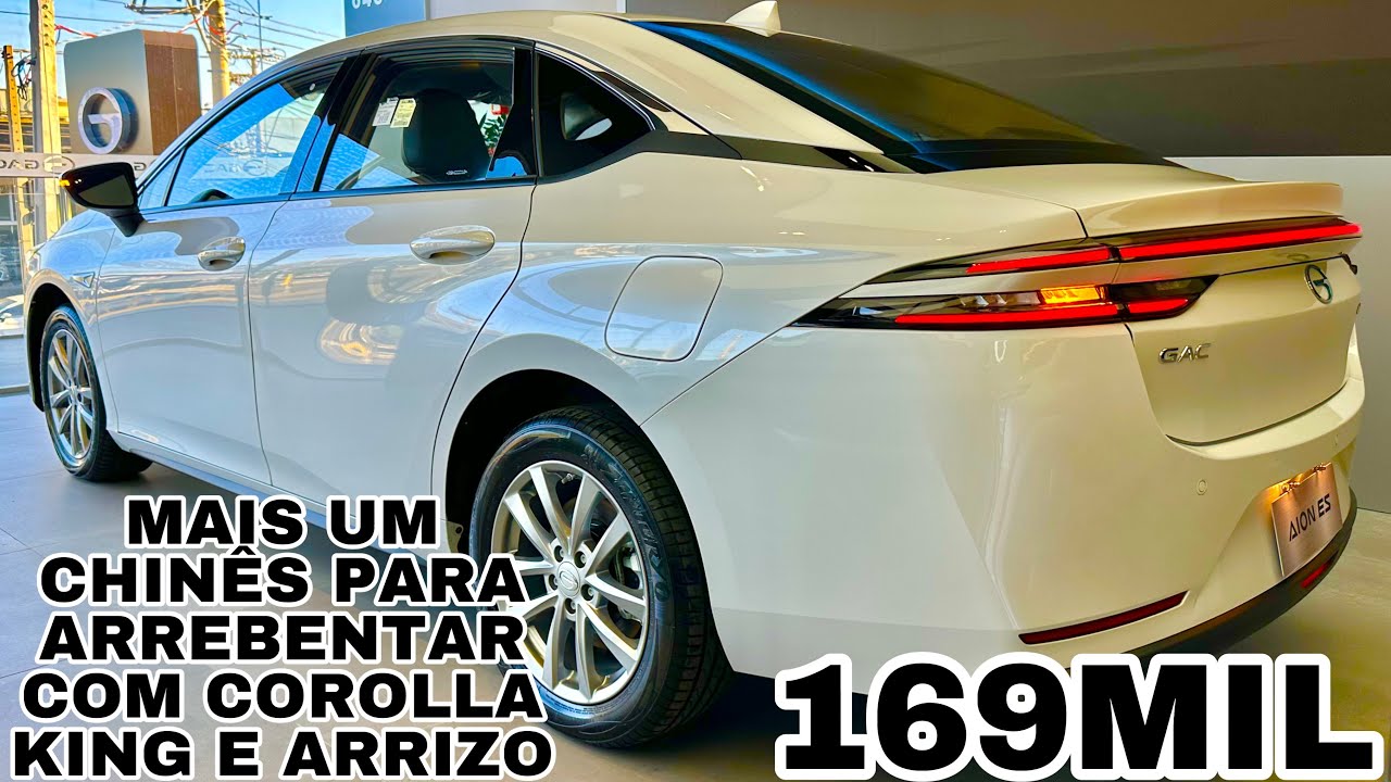 NOVO GAC AION ES 2025 EM DETALHES | MAIS DE 400KM DE AUTONOMIA!!