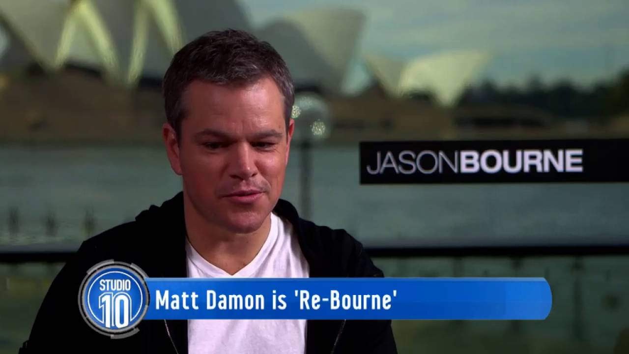 Matt Damon Is Re-Bourne
