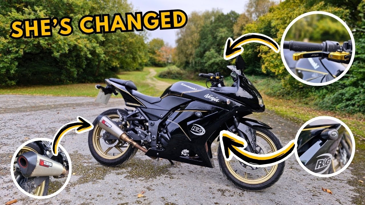 Mods & Upgrades: A tour of my Ninja 250R