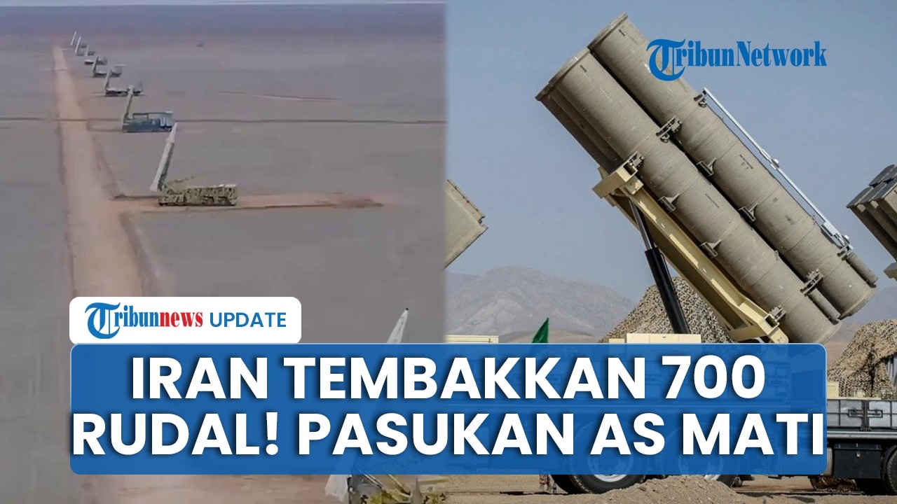 Rangkuman Iran-AS: 700 Rudal Iran Ditembakkan, 500 Titik Militer AS Hancur, Pasukan Trump Tewas