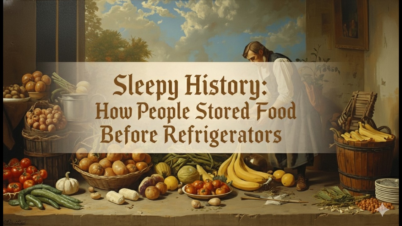 How People Stored Food Before Refrigerators