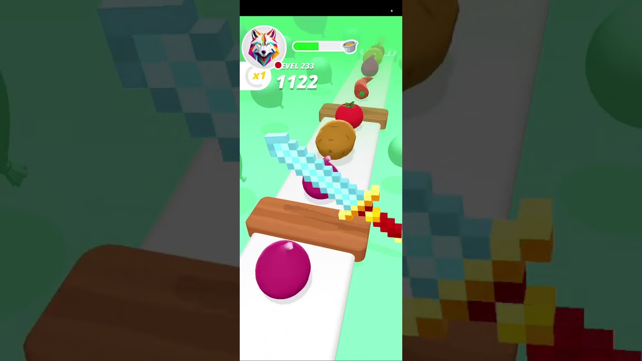 PERFECT SLICES GAMEPLAY – SATISFYING CUTTING CHALLENGE 🔥🍉🥒🍏