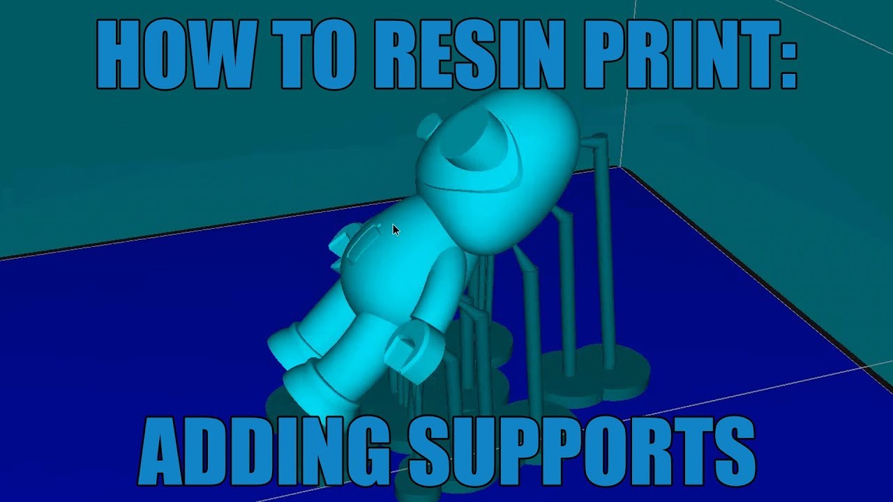 How To Resin Print: Adding Supports To Your Model
