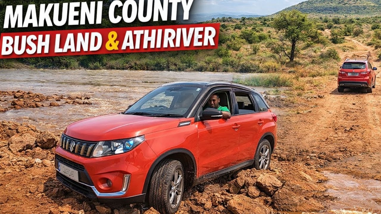 We got Stuck in Athi River Remote Makueni County Dangerous Off-Road Drive to the Athi River