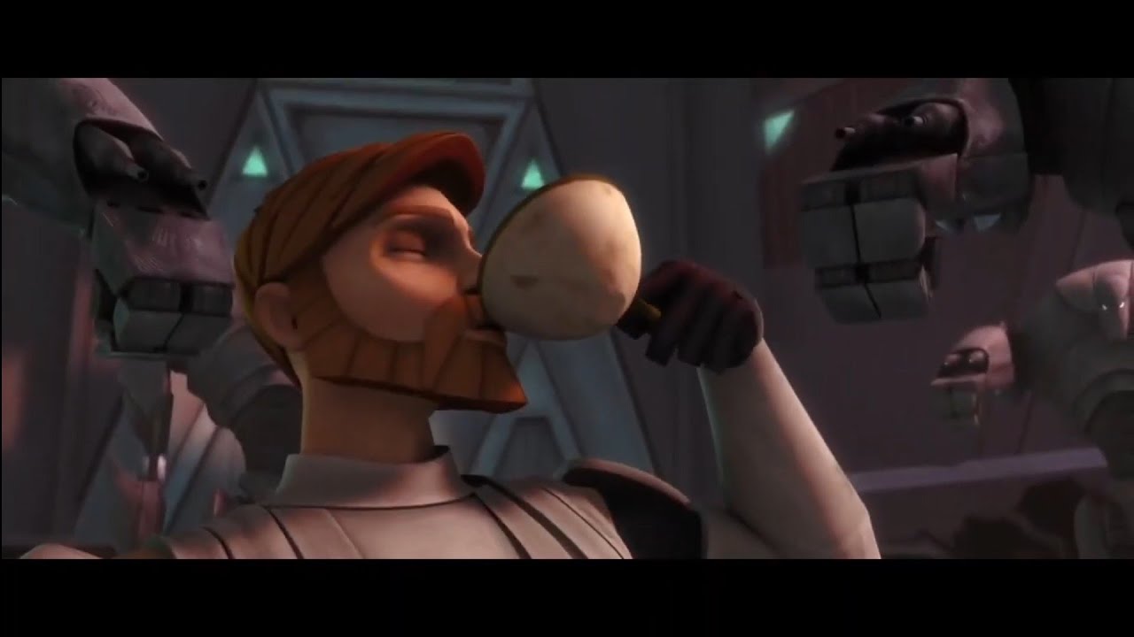 Star Wars The Clone Wars - Obi-Wan ergibt sich