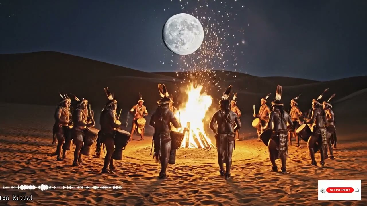 Beneath The Sacred Earth Drums Stirring Primal Currents For Deep Ritual Focus And Trance