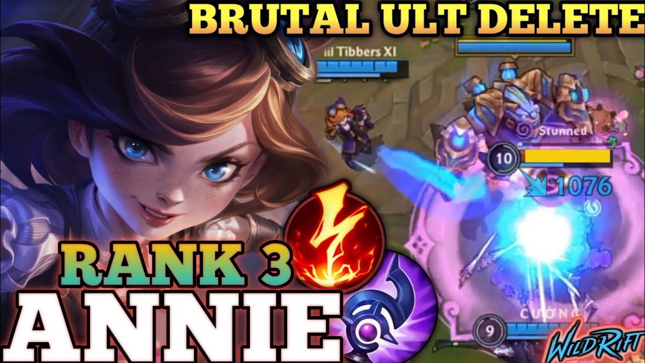ANNIE BRUTAL ONE COMBO DELETE! МАКСИМАЛЬНЫЙ ВЗРЫВНОЙ УРОН - ТОП-3 МИРОВЫХ ANNIE ОТ Lil Tibbers XI...