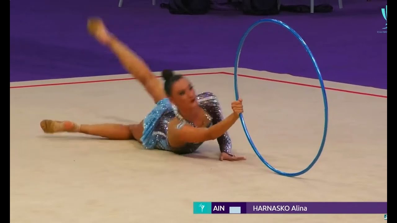 Alina Harnasko Aro/Hoop - FIG World Cup Challenge Cluj Napoca 2024