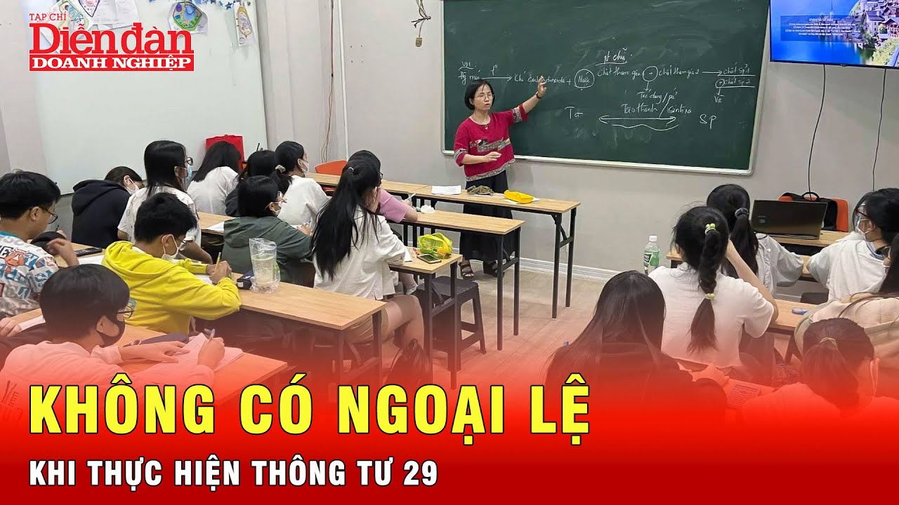 Cảnh báo từ Hà Nội: Quy định mới về học thêm không có chỗ cho ngoại lệ | Tin tức 24h