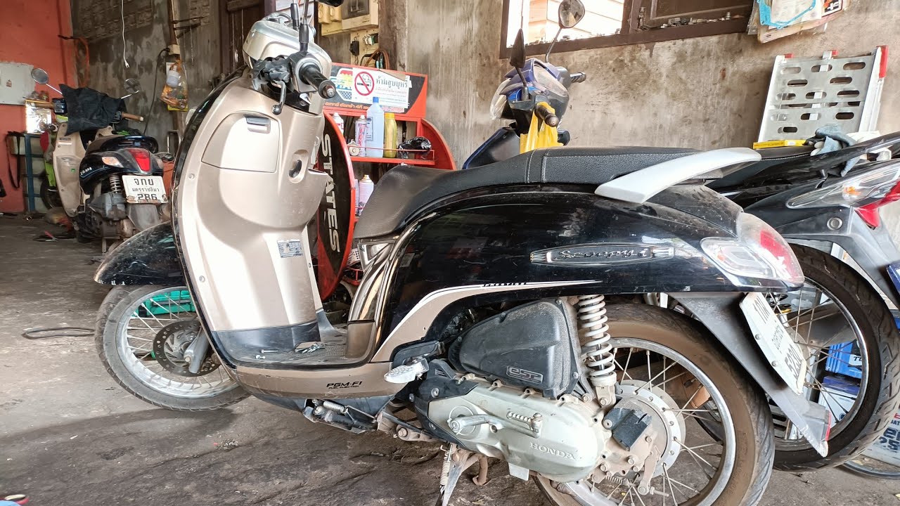 แก้ปัญหา scoopy i 2019ออกตัวอืดไม่มีกำลัง