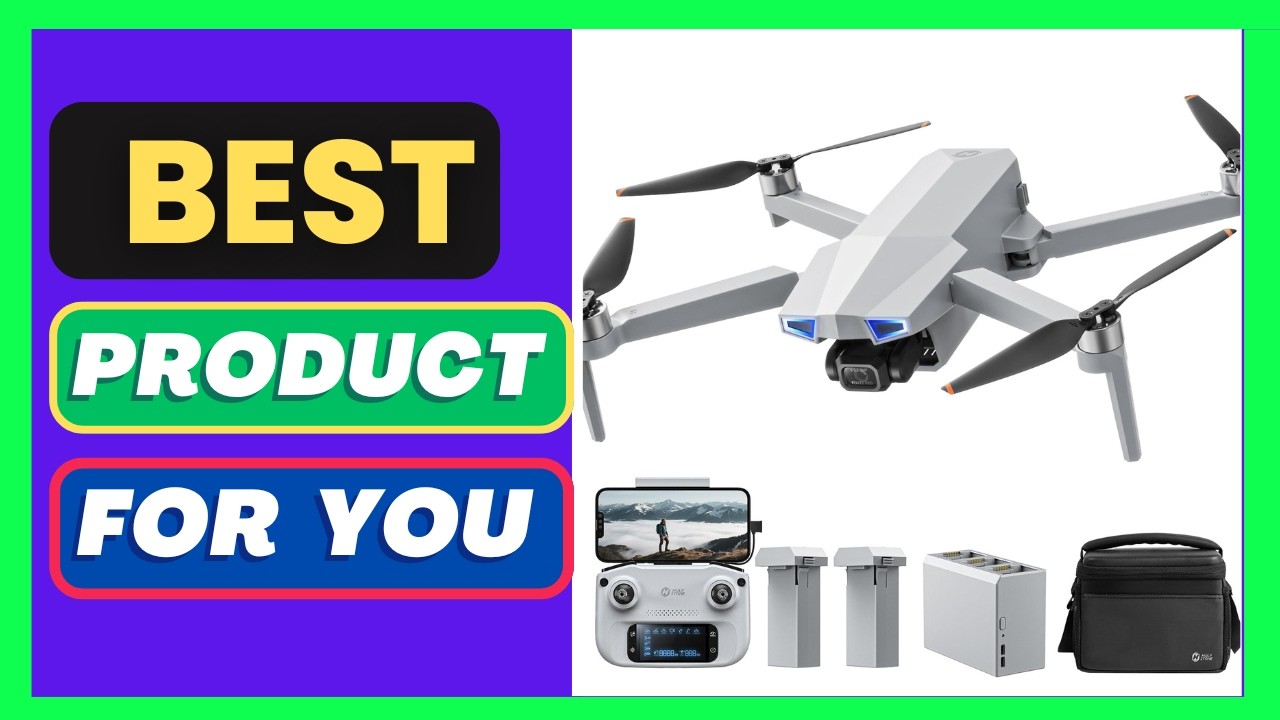 Holy Stone HS790 6K Photo Drone with Camera for Adults, 3 Axis