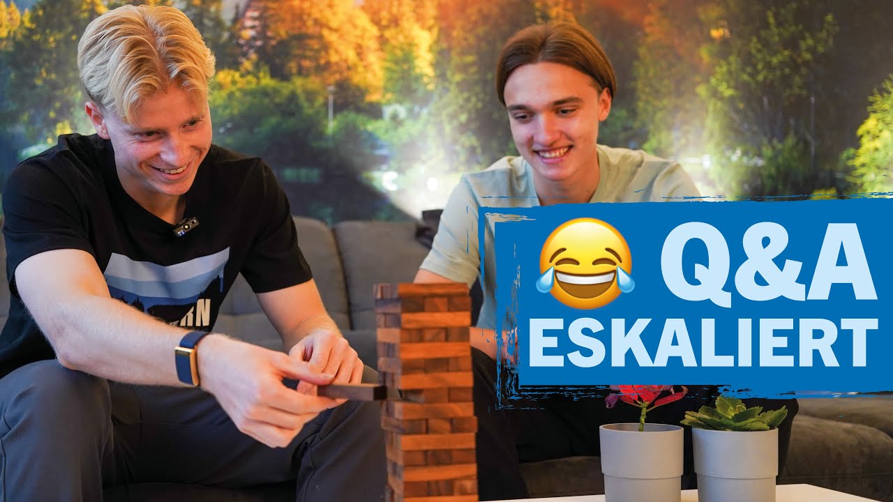Q&A, Jenga und ein Staubsauger?! 🤣🧱 Dieser Move war nicht geplant! 🙈