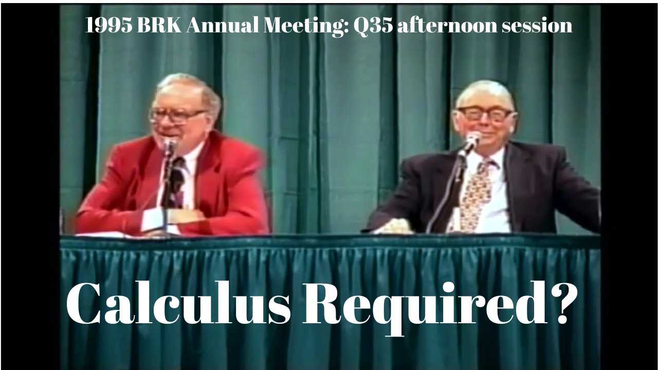 Warren Buffett: Here's The Math You Need To Invest Successfully (1995 Q35 pm)