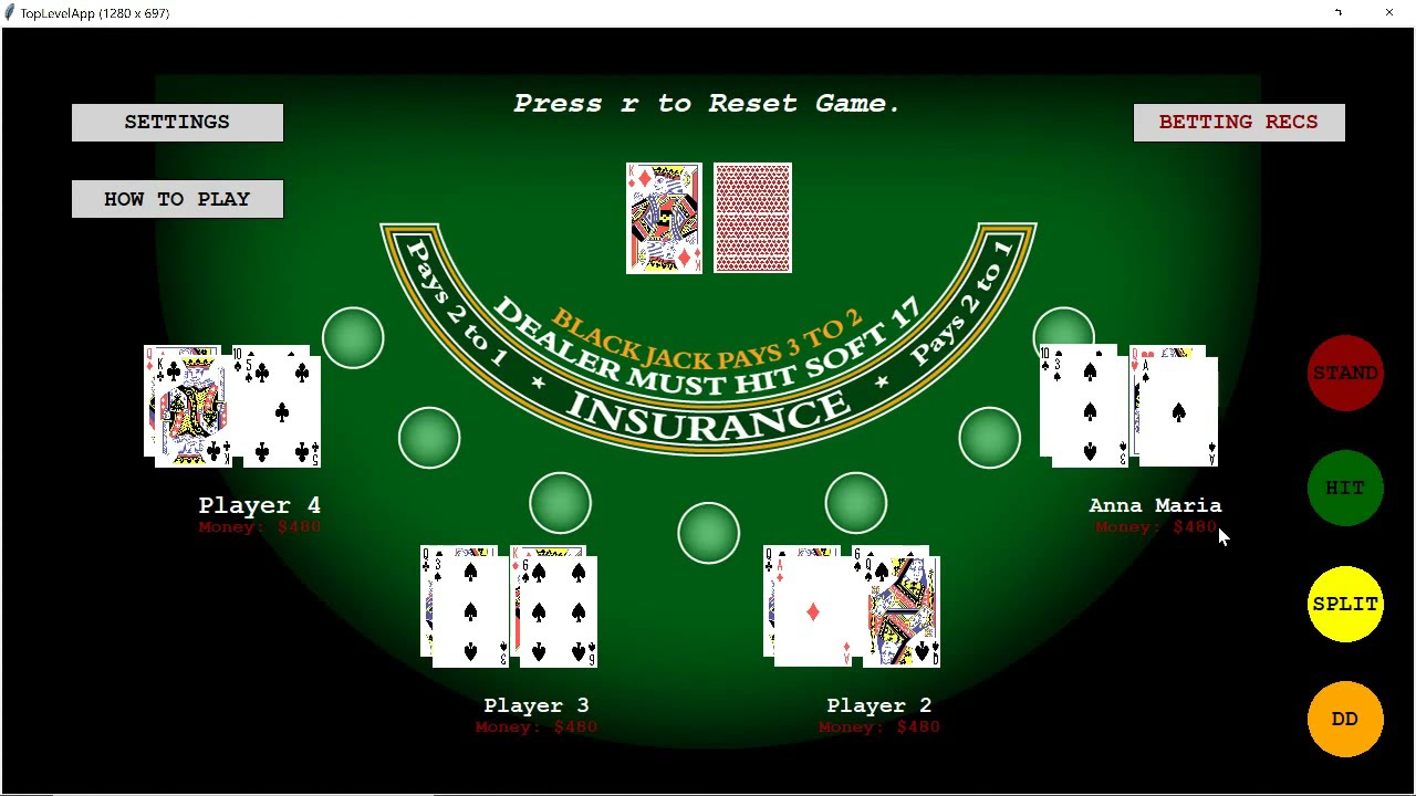 21112 (Blackjack and Counting Cards)