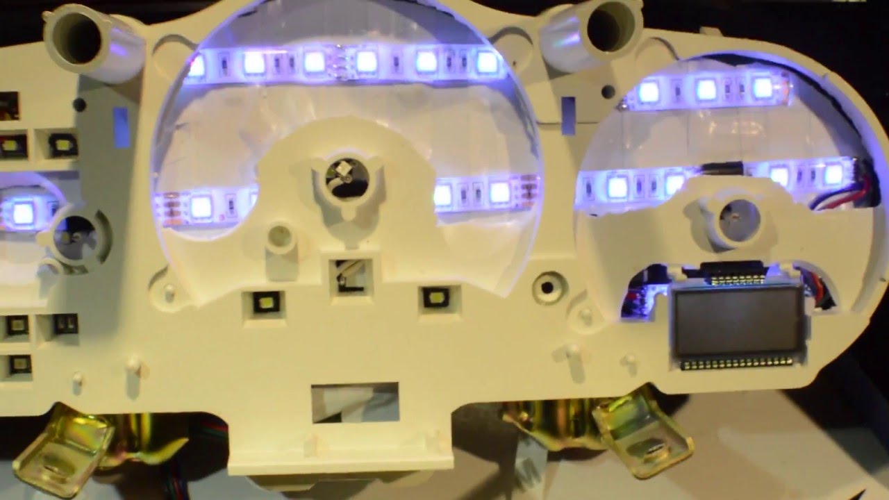 350z Custom RGB LED Gauges with Remote Control for Daniel #1