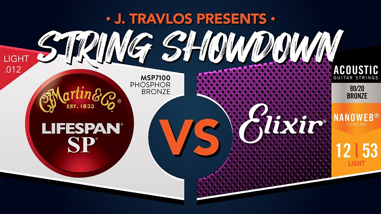 Guitar String Showdown: Martin Lifespan SP VS Elixir 80/20 Acoustic Guitar Strings