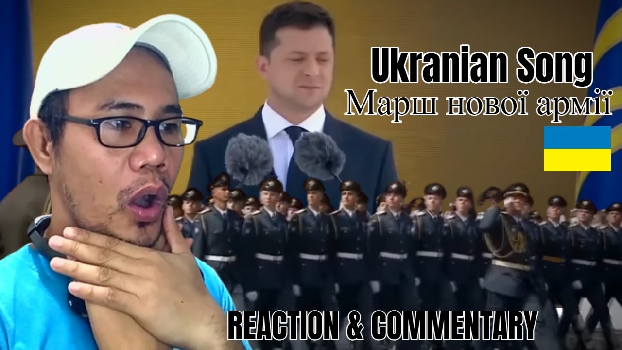 Ukrainian Song - Марш новой армии REACTION
