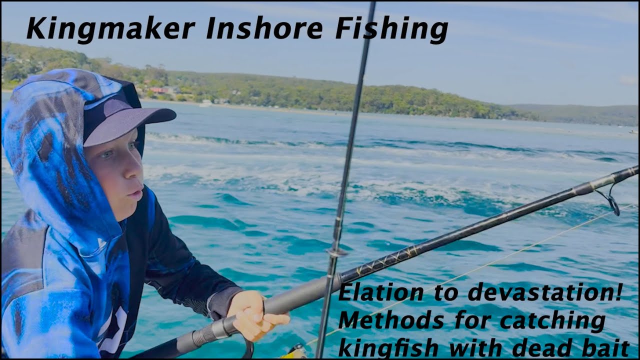 Preparing dead squid to catch Kingfish