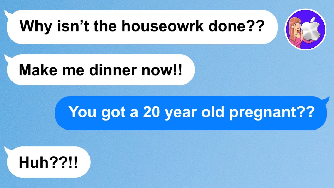【Apple】Old fashioned husband throws a tantrum when I don't do all the chores.