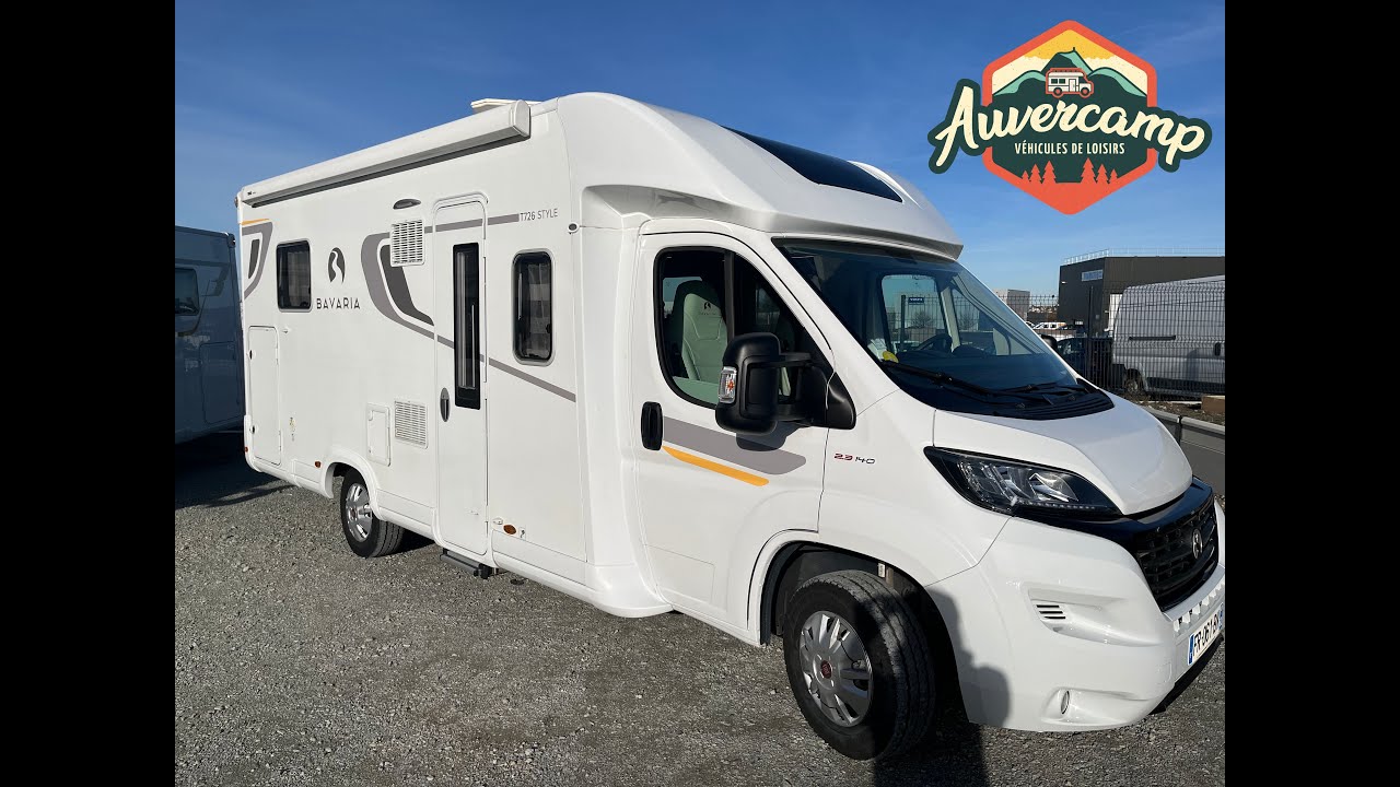 (VENDU) Occasion camping-car profilé BAVARIA T726 FC Style | 2020 | 35K km | Auvercamp
