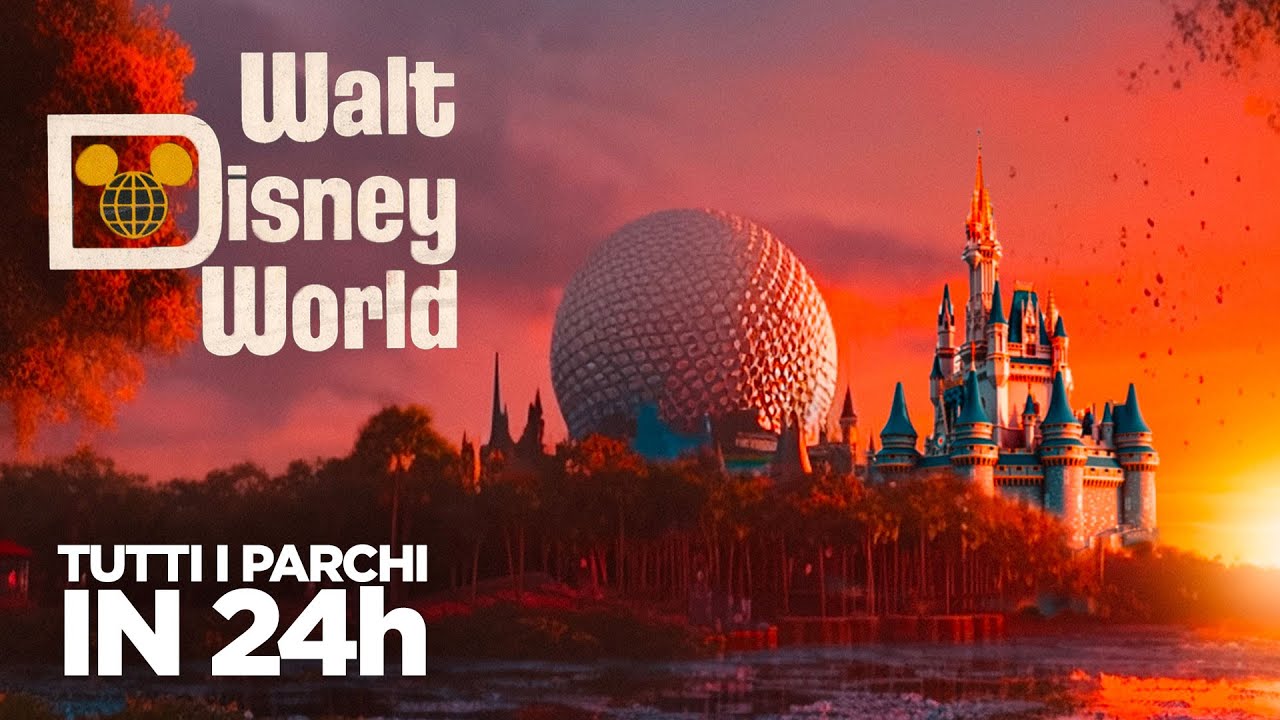 Tour Completo di TUTTI i Parchi DISNEYLAND in 1 GIORNO! Orlando 2023